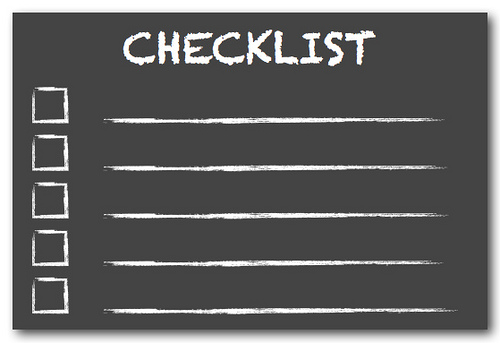 Checklist